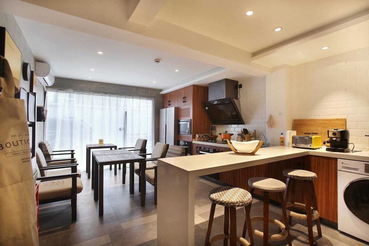Miju House Jingan-A Quiet Old House In Downtown-Flavor Of Life In Shanghai Alley Buitenkant foto